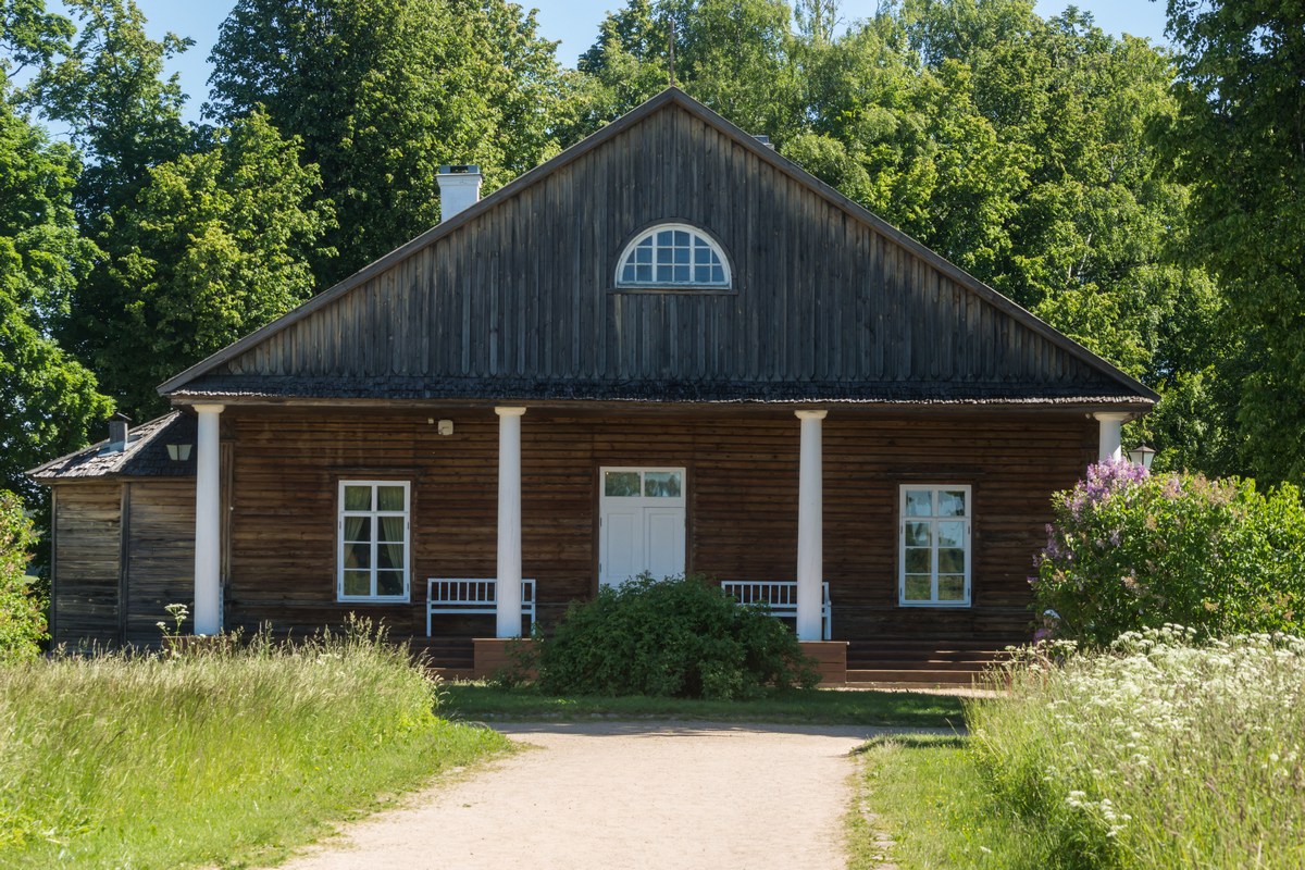 Дом-музей Осиповых-Вульф в Тригорском.