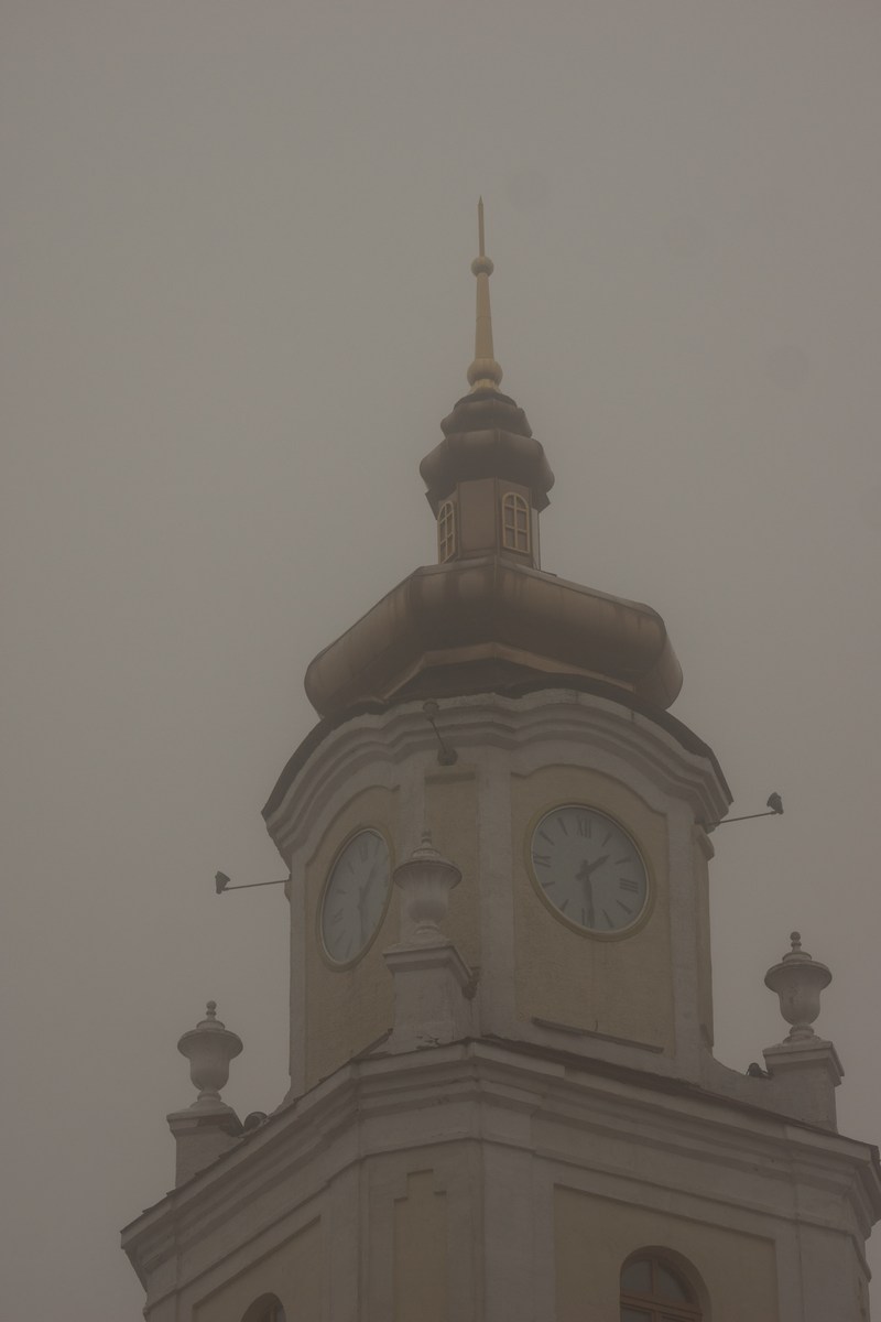 Орша. Башня и часы бывшего иезуитского коллегиума.