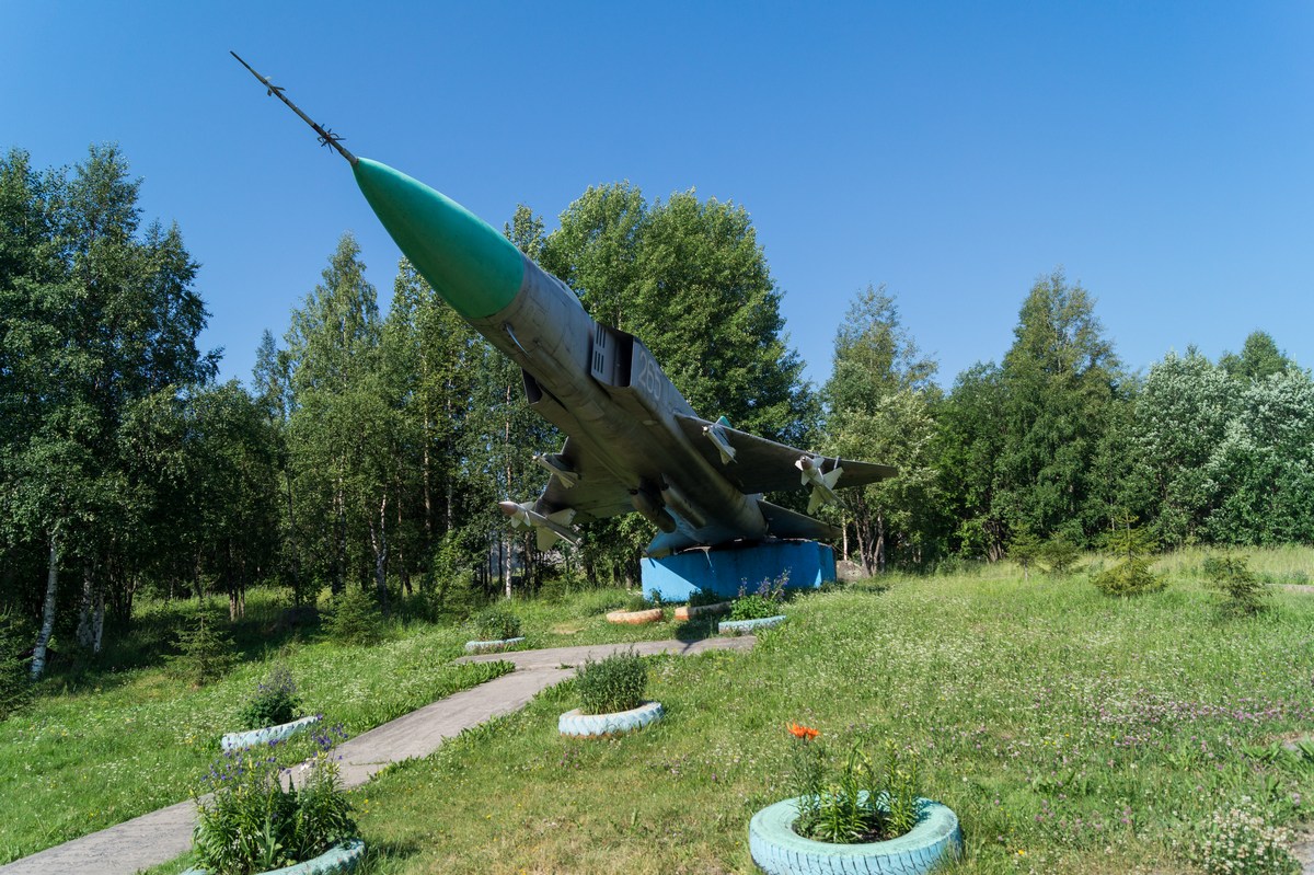 Су-15 в поселке Сокол у Кеми.