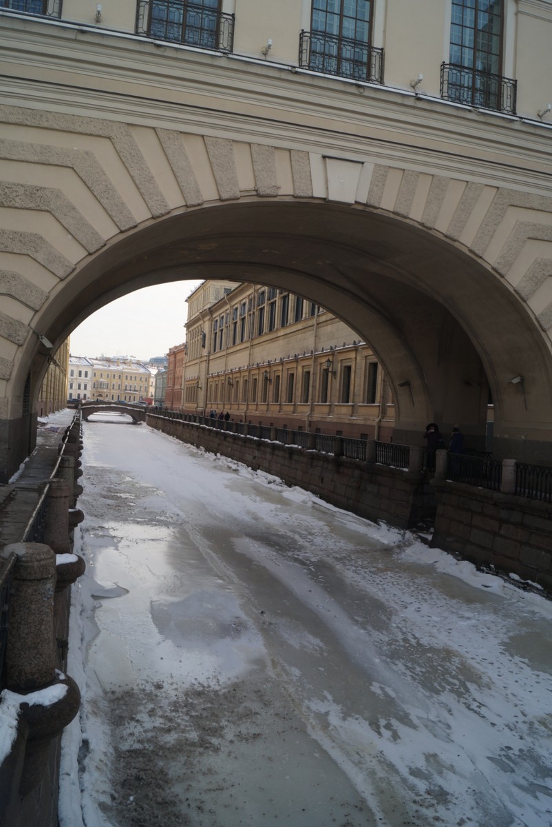 Санкт-Петербург. Февраль. Зимняя канавка.