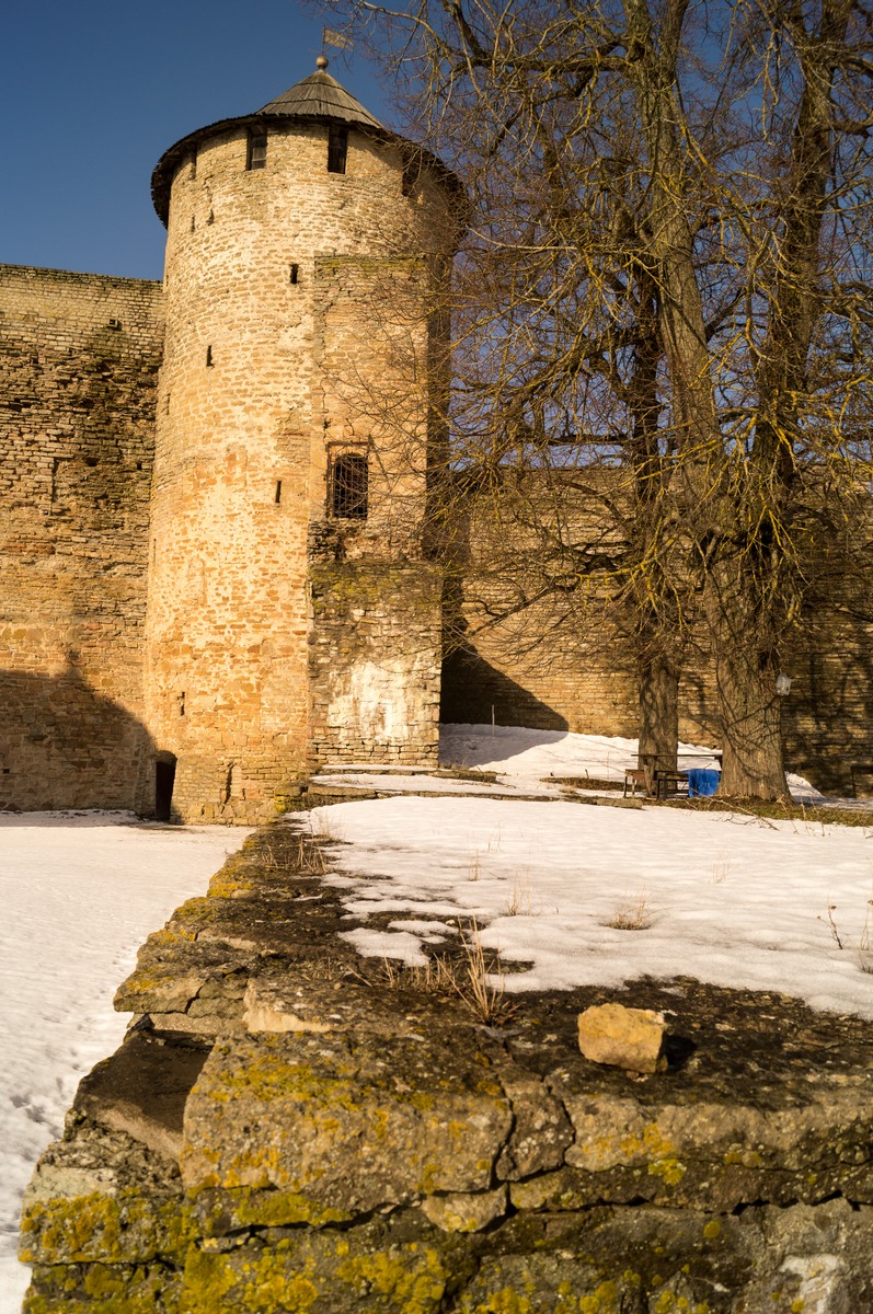 Ивангородская крепость. Воротная башня.